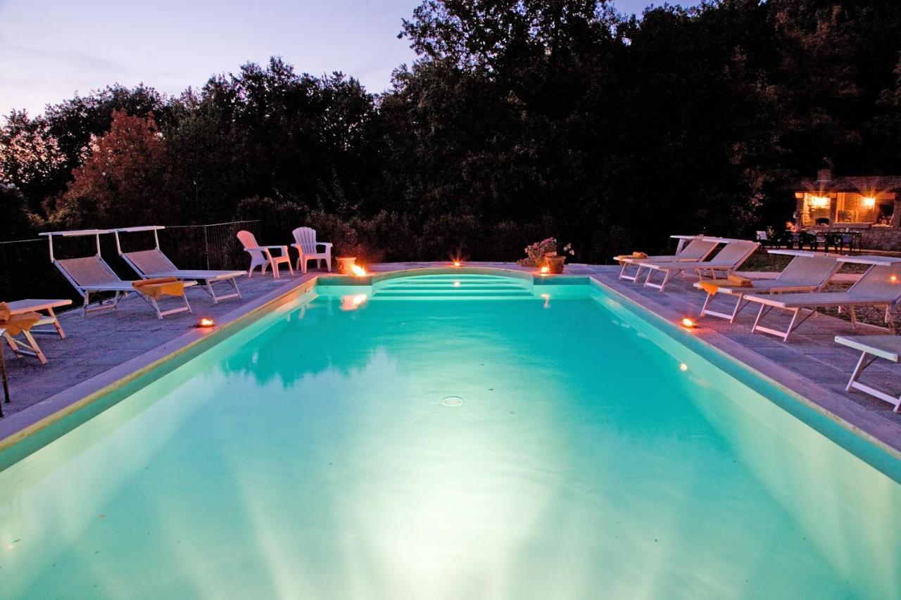 Villa Le Balze Tuscany, Private Pool, Property Fenced, Pet Allowed. Poppi Esterno foto