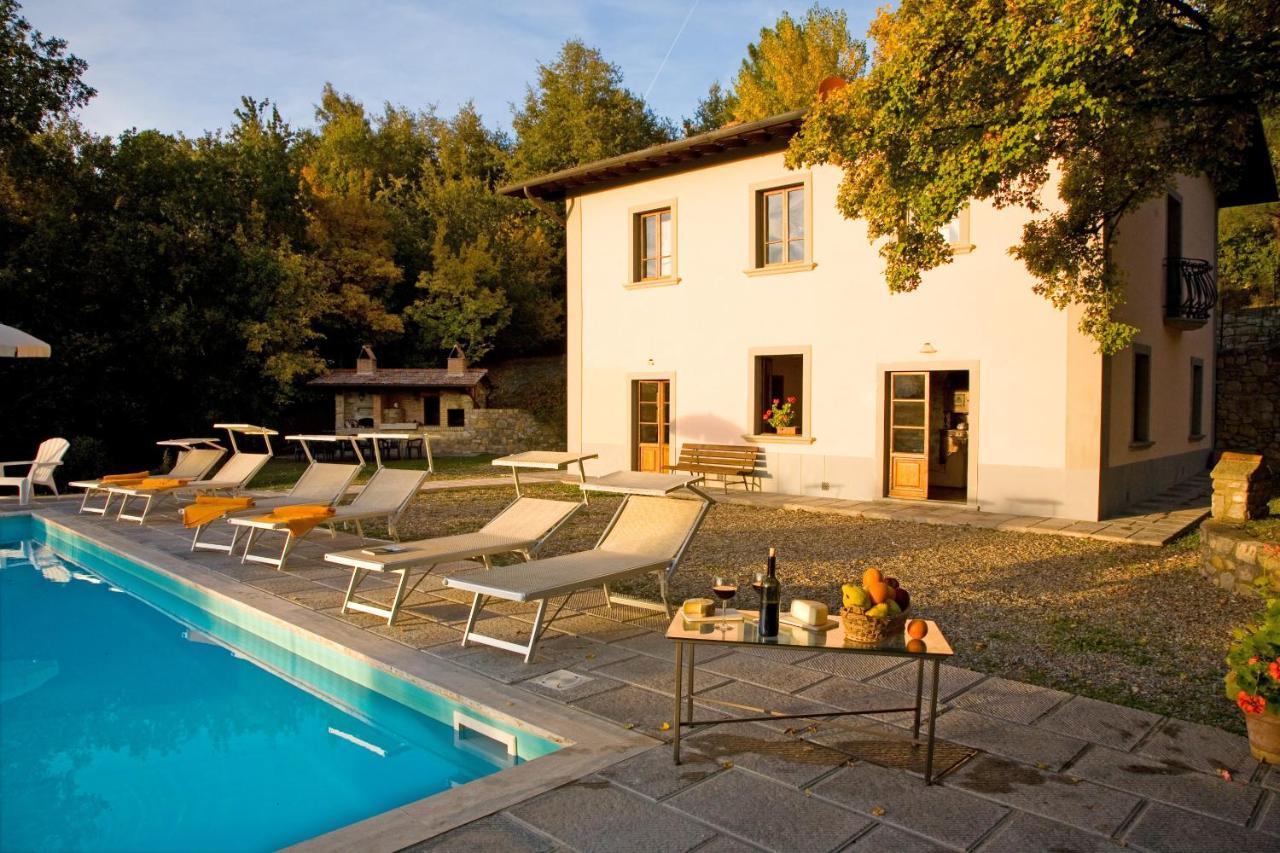 Villa Le Balze Tuscany, Private Pool, Property Fenced, Pet Allowed. Poppi Esterno foto