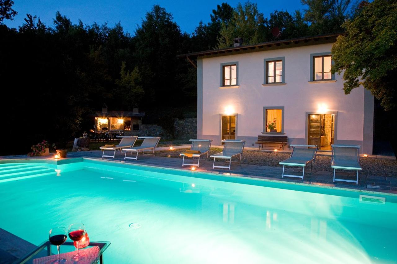 Villa Le Balze Tuscany, Private Pool, Property Fenced, Pet Allowed. Poppi Esterno foto